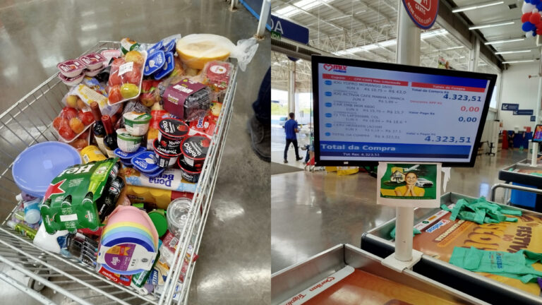 Trio é preso após tentar furtar R$ 4,3 mil em mercadorias de supermercado em Marabá